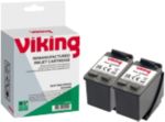 Viking 56 / 57 Kompatibel HP Tintenpatrone SA342AE Schwarz & 3 Farbig Duopack 2 Stück