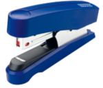 Thumbnail - Novus Flachheftgerät B 10FC Professional Halbstreifen 20 Blatt Blau Nr. 10 Kunststoff, Metall