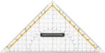 Viking Geodreieck Transparent 25 cm