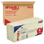 Thumbnail - WYPALL Papier-Reinigungstuch X50 420 x 250mm Gelb Packung mit 50 Stück