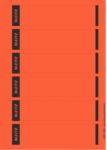 Thumbnail - Leitz PC-beschriftbare Selbstklebende Rückenschilder 1686 Für Leitz 1050 Qualitäts-Ordner Rot 39 x 192 mm 150 Stück