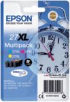 Epson 27XL Original Tintenpatrone C13T27154012 Cyan, Magenta, Gelb Multipack 3 Stück