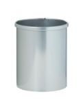Vepa Bins Metall Papierkorb 25,5 x 36 cm Silber