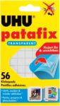 UHU Klebepads Patafix Transparent 56 Stück