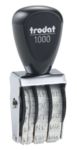 Trodat Textstempel Classic 1000 Grau, Schwarz