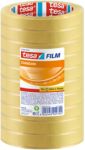 tesa Klebeband tesafilm Standard 57388 Transparent 15 mm (B) x 66 m (L) PP (Polypropylen) 10 Rollen