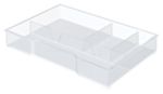 Thumbnail - Leitz Schubladeneinsatz WOW Kunststoff Transparent 24,5 x 16,5 x 3,3 cm