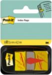 Post-it Index Haftmarker "Sign Here" 25,4 x 43,2 mm Gelb 50 Streifen