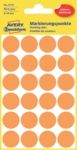 AVERY Zweckform Markierungspunkte 3173 Haftend Neonorange 18 mm 4 Blatt à 24 Etiketten GB-500973