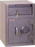 Phoenix Cash Deposit Safe Size 1 With Electronic Lock 47L Ss0996ed 480 X 340 X 380Mm Graphite Grey
