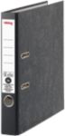 Viking Ordner DIN A4 50 mm Schwarz 2 Ringe Pappkarton Wolkenmarmor Hochformat Recycled