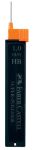 Faber-Castell Super-Polymer Bleistiftmine 1,0 mm HB Schwarz 12 Stück