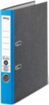 Viking Ordner DIN A4 50 mm Dunkelblau, Schwarz 2 Ringe Pappkarton Wolkenmarmor Hochformat Recycled