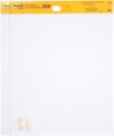 Post-it Super Sticky Flipchartblock Blanko Nicht gelocht 51 x 58 cm Weiß 20 Blatt 2 Stück à 20 Blatt