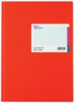 König & Ebhardt Geschäftsbuch DIN A4 Kariert 80 g/m² Rot 96 Blatt