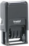 Trodat Printy 4750/L1 Datumstempel mit Text, 2-farbiger Abdruck