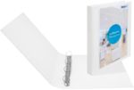 Biella Präsentations-Ringbuch PP DIN A4 4 Ringe 25 mm Weiss