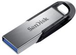 Sandisk Usb 3.0 Flash Drive Ultra Flair 64 Gb Black, Silver