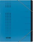 ELBA Ordnungsmappe chic DIN A4 Blau Karton 25 x 1,2 x 31,5 cm