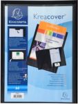 Exacompta Dokumentenmappen 43501E DIN A4 Schwarz Polypropylen