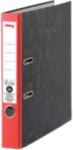 Viking Ordner DIN A4 50 mm Rot, Schwarz 2 Ringe Pappkarton Wolkenmarmor Hochformat Recycled