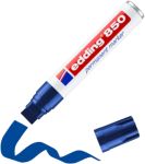 Thumbnail - edding 850 Permanentmarker Extra Breit Keilspitze 5 - 15 mm Blau Nachfüllbar Wasserbeständig