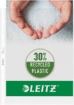 Leitz Prospekthülle DIN A4 Genarbt Transparent 100 Mikron PP (Polypropylen) Oben 11 Löcher 4704