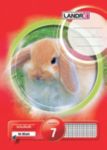 Thumbnail - LANDRÉ Schulheft DIN A5 Kariert Rot 100050073 16 Blatt