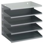 DURABLE Metall Sortiersystem 360 x 250 x 250 mm Grau