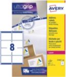 AVERY Zweckform Abziehhilfe QuickPEEL,ultragrip Versandetiketten L7165 100 Selbsthaftend DIN A4 Weiß 99,1 x 67,7 mm 100 ...