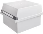 HAN Tischkarteikasten DIN A4 1300 Karten Lichtgrau 33 x 36,5 x 24,2 cm
