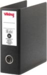 Viking Ordner DIN A5 75 mm Schwarz 2 Ringe Pappkarton Hochformat Recycled