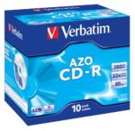 Thumbnail - Verbatim CD-R AZO Crystal 52x 700 MB 10 Stück