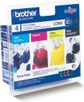 Thumbnail - Brother LC980 Original Tintenpatrone Schwarz, Cyan, Magenta, Gelb Multipack 4 Stück