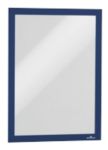 DURABLE wandmontierbarer magnetischer Inforahmen A4 236 x 323 mm Dunkelblau 2 Stück