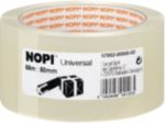Nopi Verpackungsklebeband Universal 50 mm x 66 m Transparent