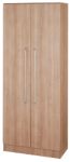 Thumbnail - Hammerbacher Matrix Schrank Melaminharzbeschichtete Spanplatte 4 Fachböden 800 x 420 x 2.004 mm Walnuss Braun