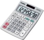 Casio Desktop Calculator Ms-88Eco 8 Digit Display Grey