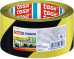 tesa Signalklebeband tesasignal Universal Gelb, Schwarz 50 mm (B) x 66 m (L) PP (Polyproplylen) 4994298