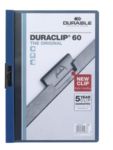 DURABLE Klemmmappe Duraclip DIN A4 Dunkelblau