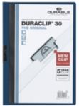 DURABLE Klemmmappe DURACLIP® DIN A4 Dunkelblau