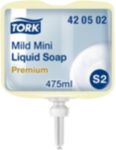 Thumbnail - Tork Premium Mild Mini Flüssigseife Flüssig Frisch S2 Hellgelb 420502 475 ml