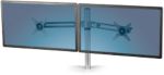 Fellowes Doppel-Monitorarm Lotus Grau