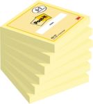 Thumbnail - Post-it Haftnotizen 76 x 76 mm Kanariengelb 100 Blatt 5 Blöcke + 1 Gratis