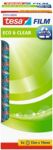 Thumbnail - tesa Klebeband tesafilm Eco & Clear 57074 Transparent 19 mm (B) x 33 m (L) PP (Polyproplylen) Recycelt 100% 8 Rollen
