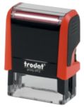 Trodat Personalisierter Adressstempel Printy 4912 Rot 1,8 x 4,8 cm