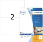 Thumbnail - HERMA Power Etiketten 10910 Weiß Rechteckig 50 Etiketten pro Packung