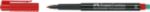 Faber-Castell Multimark Multimark OHP-Marker Mittel Rundspitze, Filzspitze 1 mm Rot