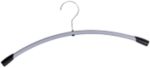 Alba Kleiderbügel Grau, Schwarz 450 x 220 mm 6 Stück