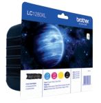 Brother LC-1280 XL Original Tintenpatrone Schwarz, Cyan, Magenta, Gelb Multipack 4 Stück
